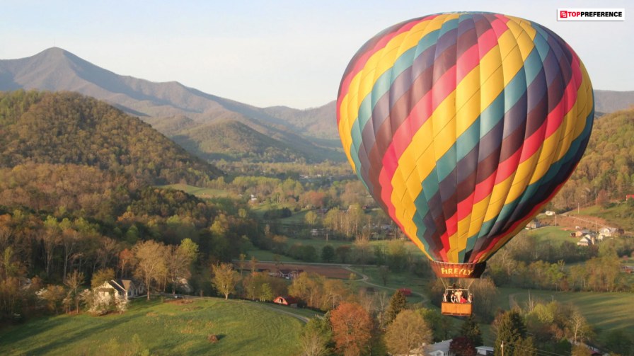 asheville north carolina hot air balloon ride