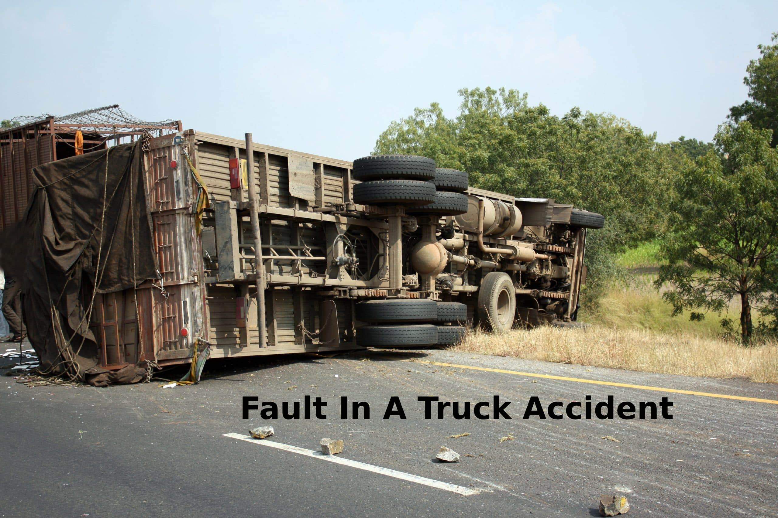 Fault In A Truck Accident