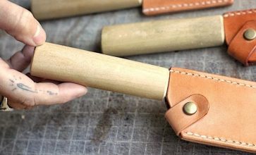 How To Create Your Own Wet-Molded Leather Knife Sheath