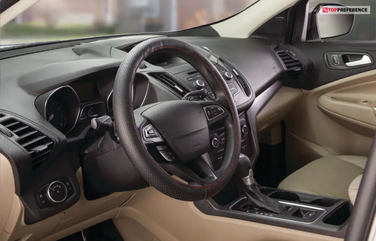 Faux Leather Steering Wheels