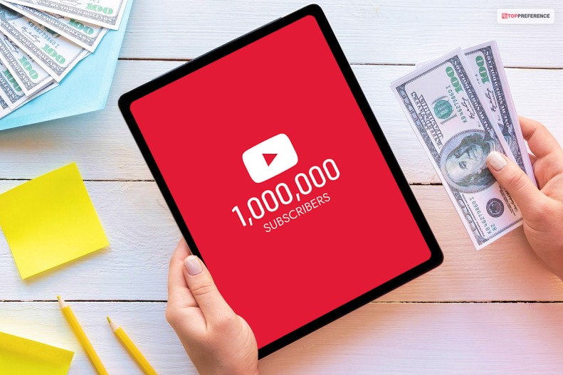 Make money Youtube With 1 Million Subscribers