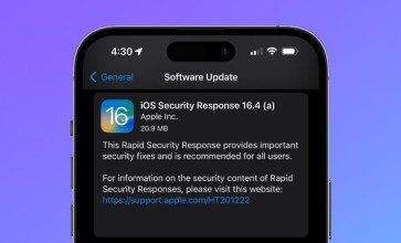 iphone rapid security response