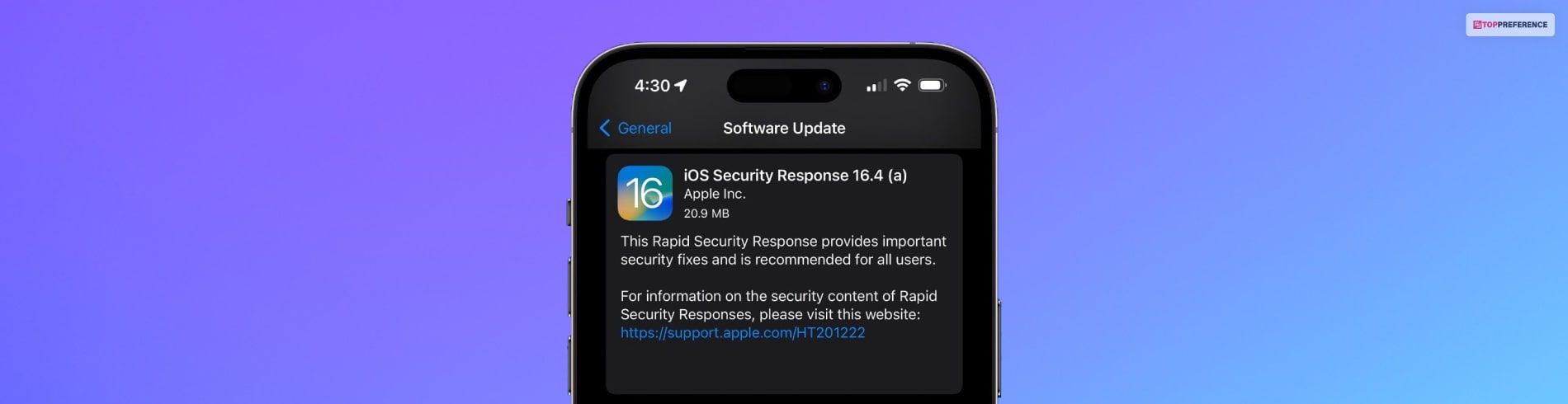 iphone rapid security response