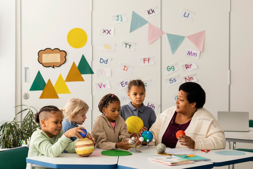 Preschools Educate Children In The English Language