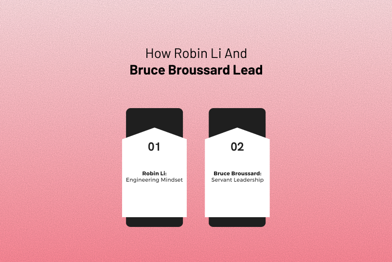 How Robin Li And Bruce Broussard Lead