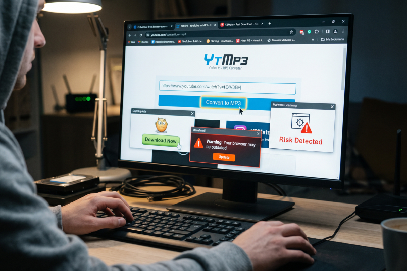 Online YouTube Video Convert To MP3 Tools: Fast But Risky