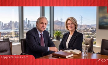 Ray Dalio And Patricia Poppe