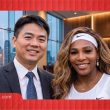 Richard Liu And Serena Williams